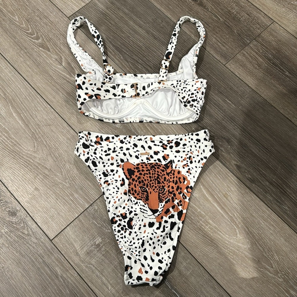 NWOT! Victoria Secret Animal Print Bikini Set - Picture 6 of 9